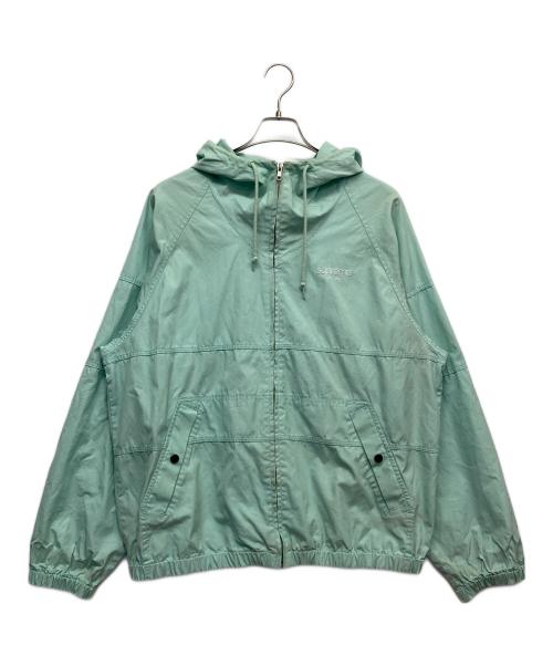 SUPREME（シュプリーム）SUPREME (シュプリーム) Cotton Hooded Raglan Jacket 黄緑 サイズ:Lの古着・服飾アイテム