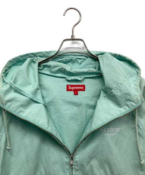 SUPREME（シュプリーム）SUPREME (シュプリーム) Cotton Hooded Raglan Jacket 黄緑 サイズ:Lの古着・服飾アイテム
