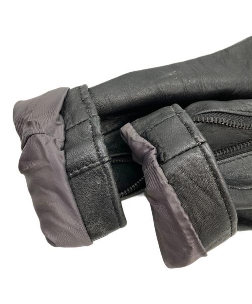 Schott（ショット）Schott (ショット) スタッズラムレザーダブルライダースジャケット ブラック サイズ:XSの古着・服飾アイテム