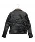 Schott (ショット) スタッズラムレザーダブルライダースジャケット ブラック サイズ:XS：11000円
