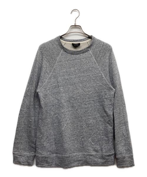 A.P.C.（アーペーセー）A.P.C. (アーペーセー) リネン混ラグランスウェット グレー サイズ:Lの古着・服飾アイテム