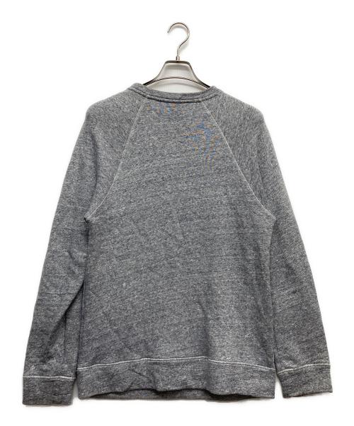 A.P.C.（アーペーセー）A.P.C. (アーペーセー) リネン混ラグランスウェット グレー サイズ:Lの古着・服飾アイテム