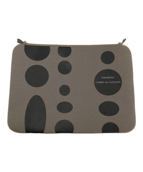 COMME des GARCONS（コムデギャルソン）COMME des GARCONS (コムデギャルソン) Cote&Ciel (コートエシエル) ポーチ グレーの古着・服飾アイテム