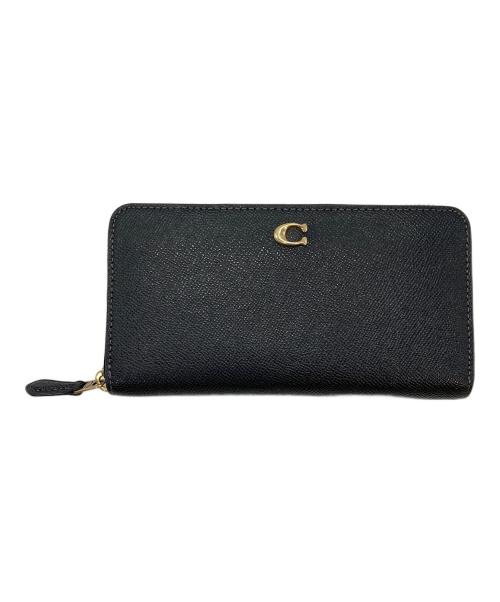 COACH（コーチ）COACH (コーチ) アコーディオン ジップ ウォレット ブラックの古着・服飾アイテム