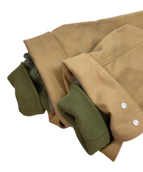 sacai（サカイ）sacai (サカイ) CARHARTT WIP (カーハート ワークインプログレス) Canvas MA-1 Jacket Michigan ブラウン サイズ:3の古着・服飾アイテム