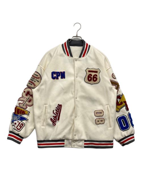 uaboni（ユアボニ）UABONI (ユアボニ) カシミヤスタジャン ベージュ サイズ:50の古着・服飾アイテム