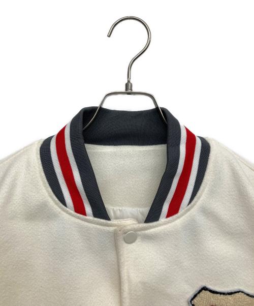 uaboni（ユアボニ）UABONI (ユアボニ) カシミヤスタジャン ベージュ サイズ:50の古着・服飾アイテム