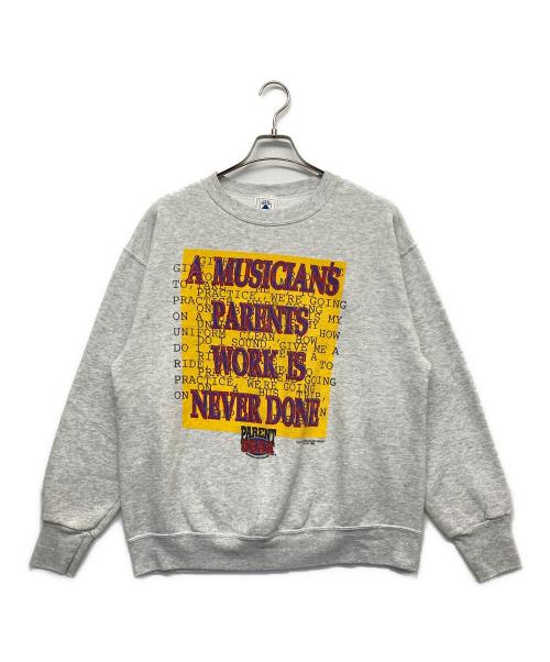 DELTA（デルタ）DELTA (デルタ) プリントスウェット グレー サイズ:Ｌの古着・服飾アイテム