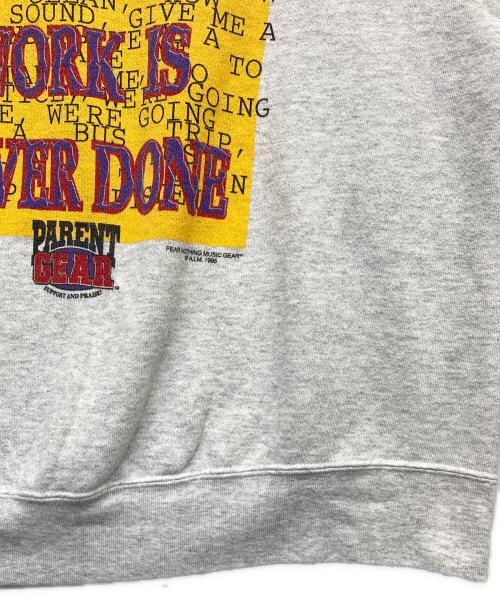 DELTA（デルタ）DELTA (デルタ) プリントスウェット グレー サイズ:Ｌの古着・服飾アイテム