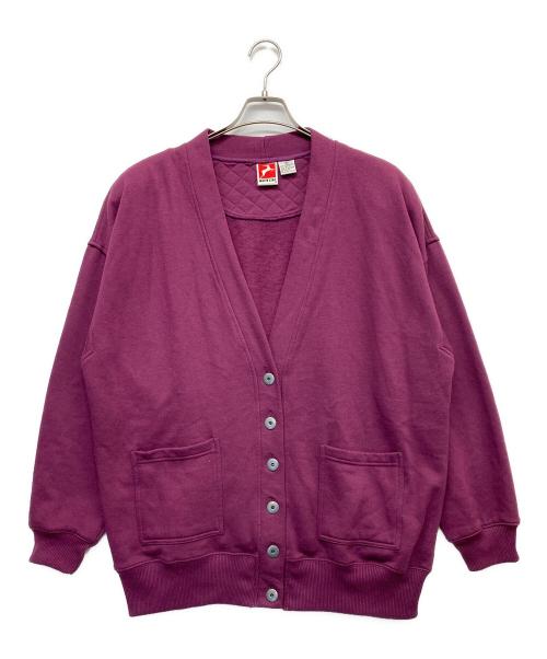 White stag（ホワイトスタッグ）White stag (ホワイトスタッグ) カーディガン パープル サイズ:XLの古着・服飾アイテム