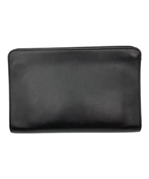 dunhill（ダンヒル）dunhill (ダンヒル) クラッチバッグ ブラックの古着・服飾アイテム