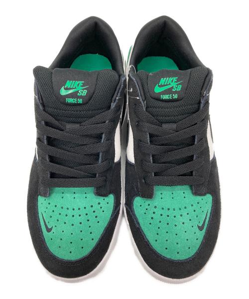NIKE（ナイキ）NIKE (ナイキ) SB フォース 58 ブラック×グリーン サイズ:26.5の古着・服飾アイテム