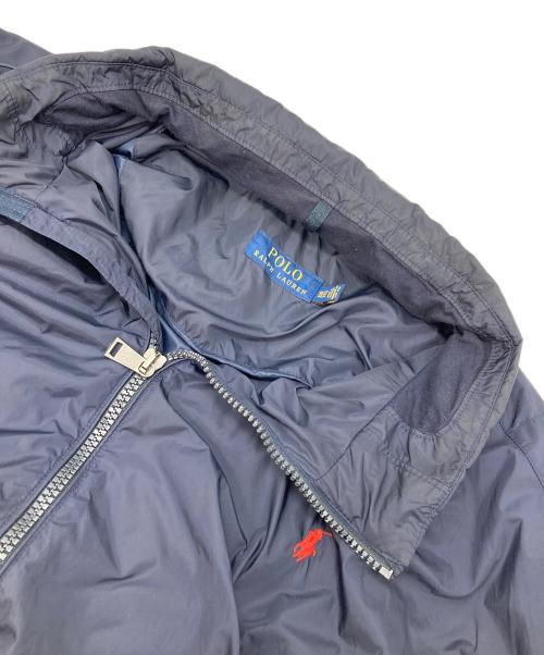 POLO RALPH LAUREN（ポロ・ラルフローレン）POLO RALPH LAUREN (ポロ・ラルフローレン) ナイロンジャケット ネイビー サイズ:3XBの古着・服飾アイテム