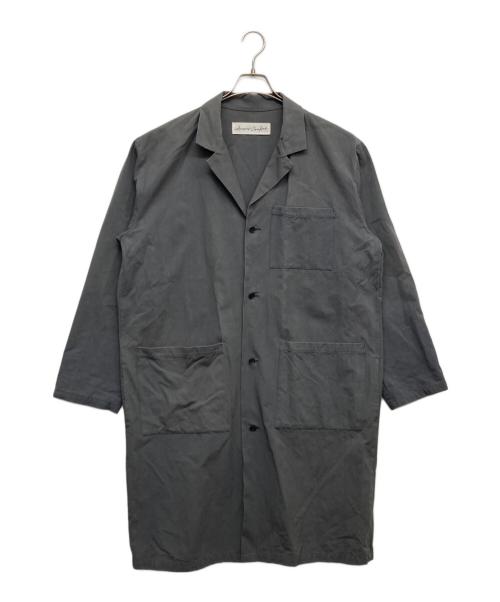 si-si-si comfort（スースースーコンフォート）si-si-si comfort (スースースーコンフォート) コットンダンプコート グレー サイズ:38の古着・服飾アイテム