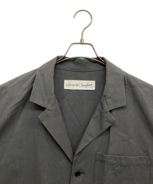 si-si-si comfort（スースースーコンフォート）si-si-si comfort (スースースーコンフォート) コットンダンプコート グレー サイズ:38の古着・服飾アイテム