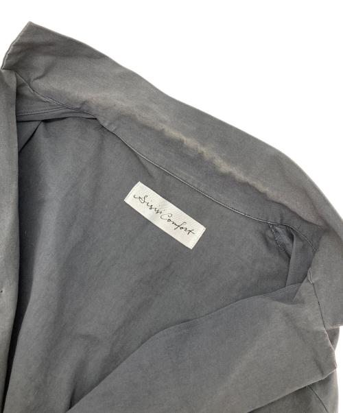 si-si-si comfort（スースースーコンフォート）si-si-si comfort (スースースーコンフォート) コットンダンプコート グレー サイズ:38の古着・服飾アイテム