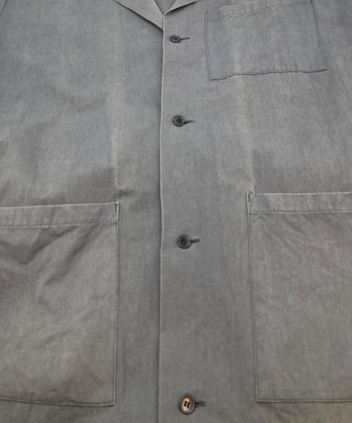 si-si-si comfort（スースースーコンフォート）si-si-si comfort (スースースーコンフォート) コットンダンプコート グレー サイズ:38の古着・服飾アイテム