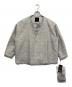 anuans（アニュアンス）の古着「ツイードフリンジノーカラージャケット」｜グレー