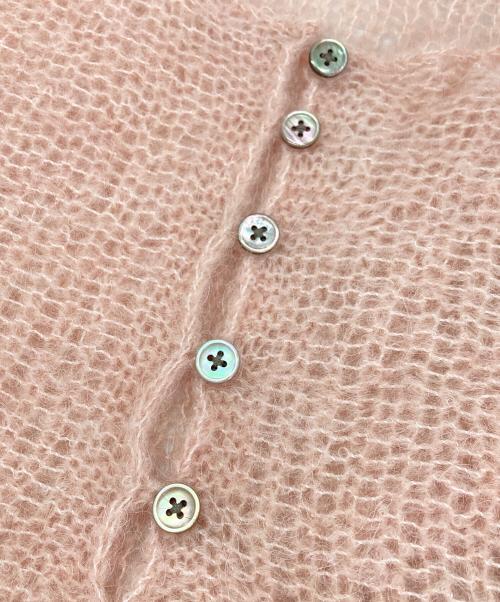 Plage（プラージュ）Plage (プラージュ) HENLEY ALPACA mix プルオーバー ピンク サイズ:無しの古着・服飾アイテム