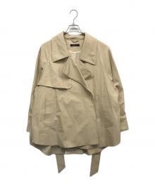 STUNNING LURE（スタニングルアー）の古着「ハイエンドコットントレンチコート」｜ベージュ