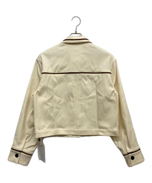 TODAYFUL（トゥデイフル）TODAYFUL (トゥデイフル) Ladderlace Doubleface Blouson ベージュ サイズ:35の古着・服飾アイテム