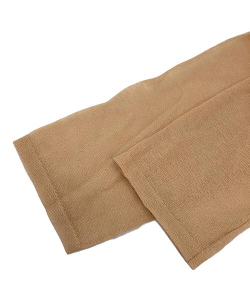 Plage（プラージュ）Plage (プラージュ) SHEER VN カーディガン ブラウン サイズ:FREEの古着・服飾アイテム