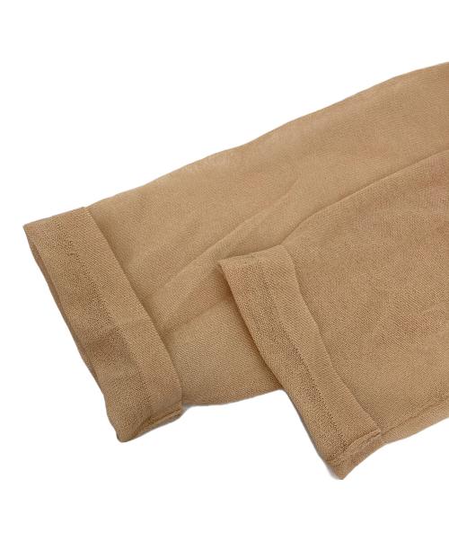 Plage（プラージュ）Plage (プラージュ) SHEER VN カーディガン ブラウン サイズ:FREEの古着・服飾アイテム