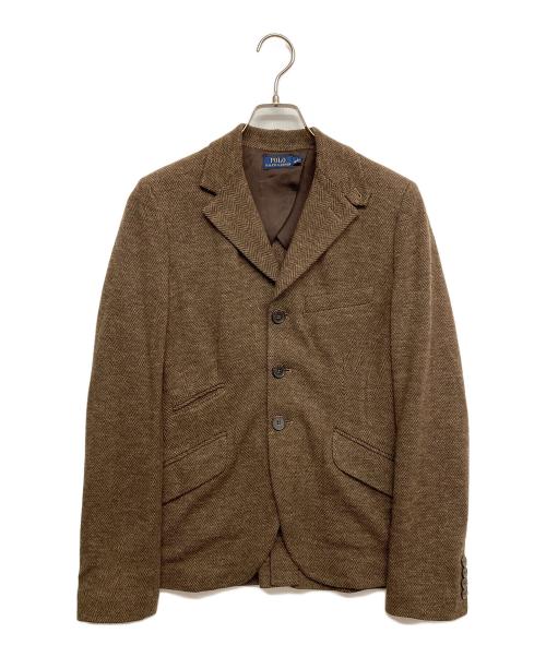 POLO RALPH LAUREN（ポロ・ラルフローレン）POLO RALPH LAUREN (ポロ・ラルフローレン) テーラードジャケット ブラウン サイズ:88Aの古着・服飾アイテム