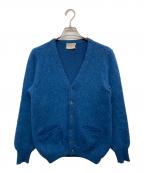 Rob Scot GOLD LABELロブスコット ゴールドレーベル）の古着「モヘアカーディガン」｜ブルー