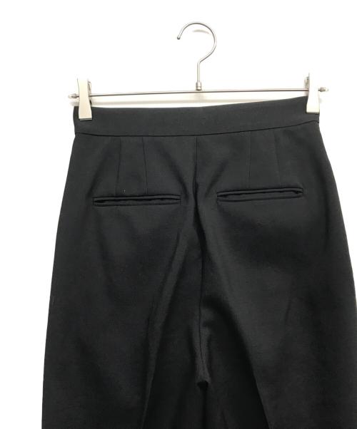 ESTNATION（エストネーション）ESTNATION (エストネーション) ナチュラルバックサテンワイドパンツ ネイビー サイズ:36の古着・服飾アイテム