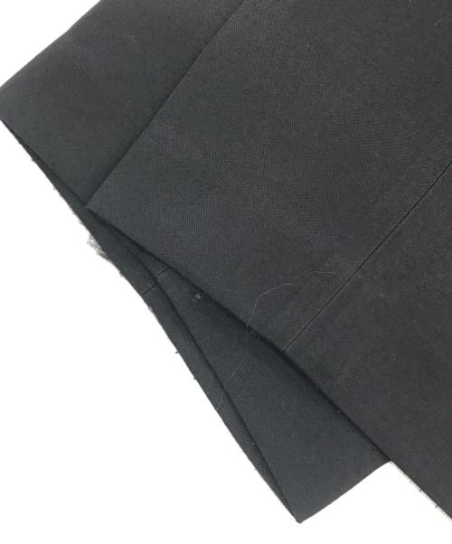 ESTNATION（エストネーション）ESTNATION (エストネーション) ナチュラルバックサテンワイドパンツ ネイビー サイズ:36の古着・服飾アイテム