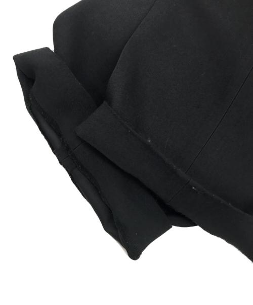 ESTNATION（エストネーション）ESTNATION (エストネーション) ナチュラルバックサテンワイドパンツ ネイビー サイズ:36の古着・服飾アイテム