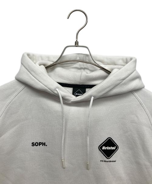 SOPH.（ソフ）SOPH. (ソフネット) BIG LOGO TEAM SWEAT HOODIE ホワイト サイズ:Mの古着・服飾アイテム