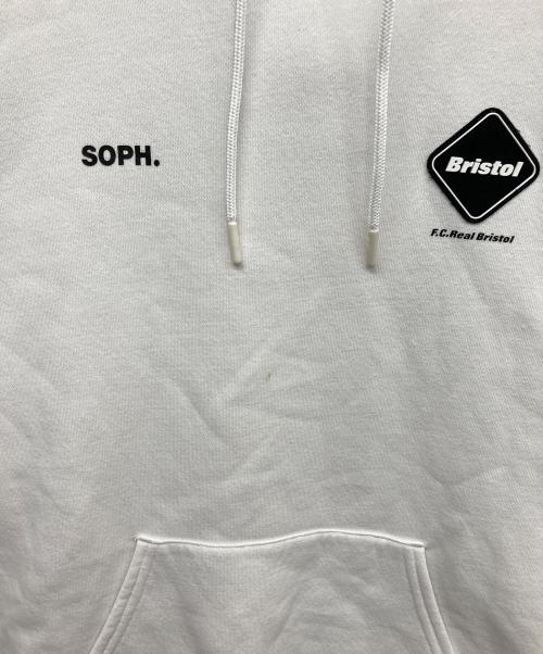 SOPH.（ソフ）SOPH. (ソフネット) BIG LOGO TEAM SWEAT HOODIE ホワイト サイズ:Mの古着・服飾アイテム