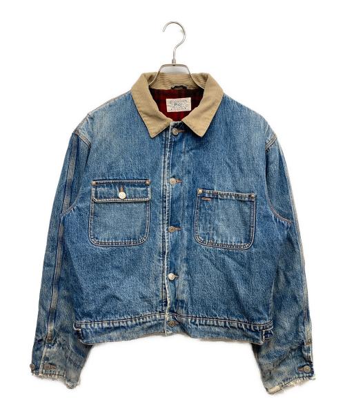 POLO RALPH LAUREN（ポロ・ラルフローレン）POLO RALPH LAUREN (ポロ・ラルフローレン) デニムジャケット インディゴ サイズ:Lの古着・服飾アイテム