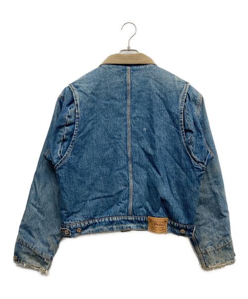 POLO RALPH LAUREN（ポロ・ラルフローレン）POLO RALPH LAUREN (ポロ・ラルフローレン) デニムジャケット インディゴ サイズ:Lの古着・服飾アイテム