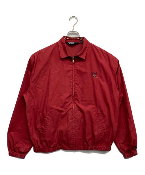 POLO RALPH LAUREN（ポロ・ラルフローレン）POLO RALPH LAUREN (ポロ・ラルフローレン) スイングトップ レッド サイズ:Lの古着・服飾アイテム