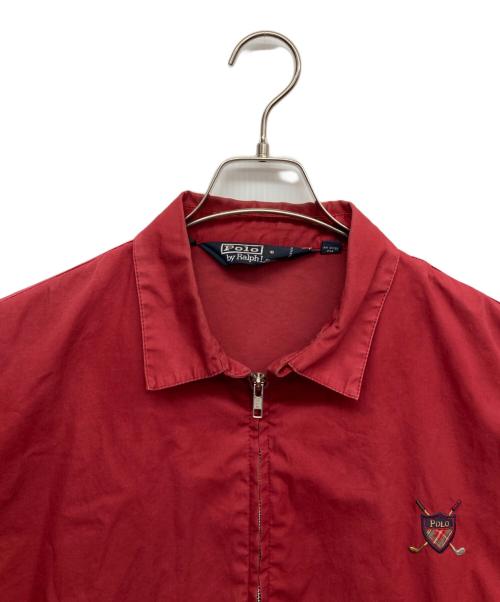 POLO RALPH LAUREN（ポロ・ラルフローレン）POLO RALPH LAUREN (ポロ・ラルフローレン) スイングトップ レッド サイズ:Lの古着・服飾アイテム