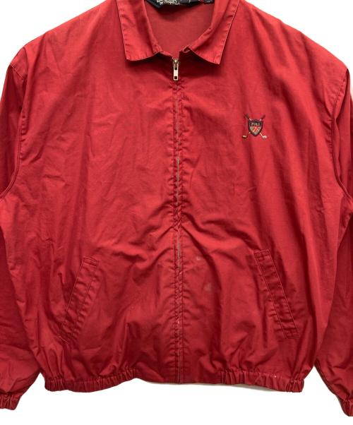 POLO RALPH LAUREN（ポロ・ラルフローレン）POLO RALPH LAUREN (ポロ・ラルフローレン) スイングトップ レッド サイズ:Lの古着・服飾アイテム