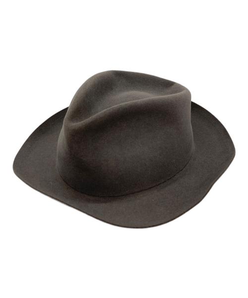 STETSON（ステットソン）STETSON (ステットソン) ハット ブラウン サイズ:7 3/8の古着・服飾アイテム