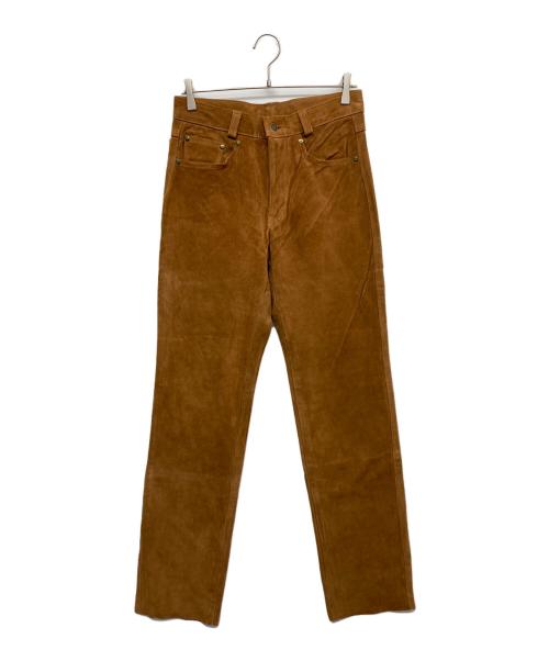 Schott（ショット）schott (ショット) レザーパンツ ブラウン サイズ:30の古着・服飾アイテム