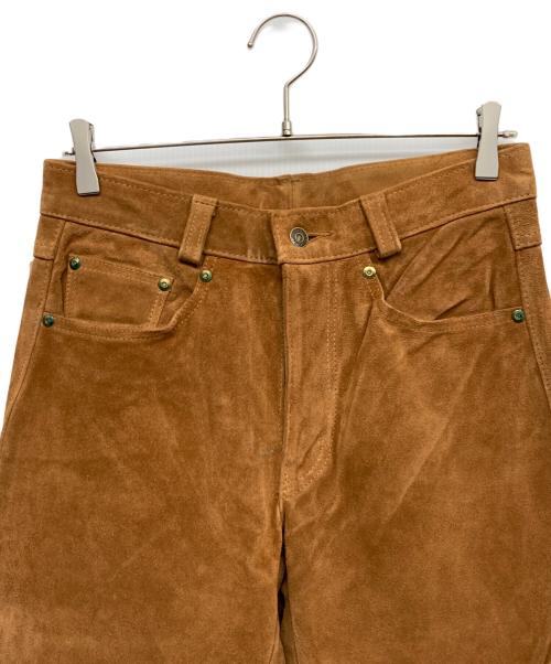 Schott（ショット）schott (ショット) レザーパンツ ブラウン サイズ:30の古着・服飾アイテム