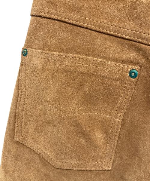 Schott（ショット）schott (ショット) レザーパンツ ブラウン サイズ:30の古着・服飾アイテム