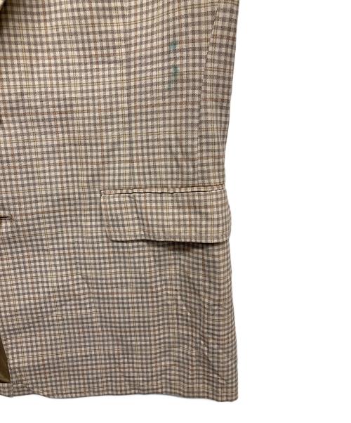 Cricketeer（クリケッター）Cricketeer (クリケッター) チェックジャケット ベージュ サイズ:印字消えの古着・服飾アイテム