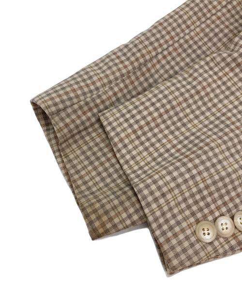 Cricketeer（クリケッター）Cricketeer (クリケッター) チェックジャケット ベージュ サイズ:印字消えの古着・服飾アイテム