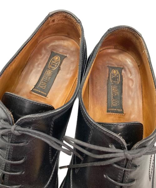 SUTOR MANTELLASSI（ストール・マンテラッシ）Sutor Mantellassi (ストール・マンテラッシ) メダリオンシューズ ブラック サイズ:7 1/2の古着・服飾アイテム