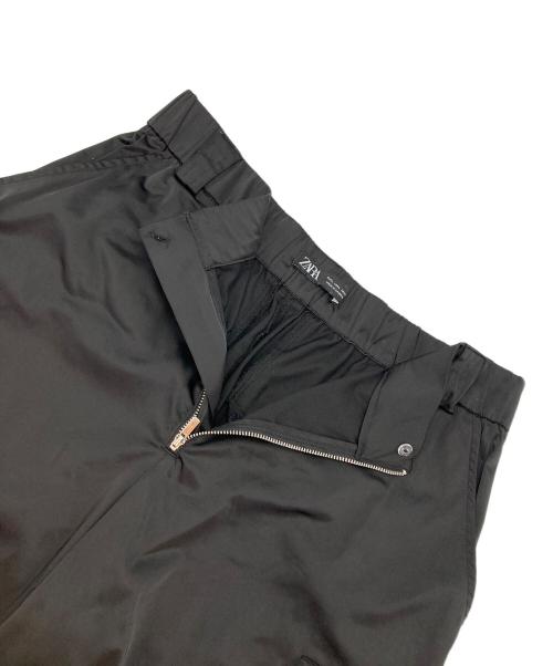 ZARA（ザラ）ZARA (ザラ) カーゴパンツ ブラック サイズ:Lの古着・服飾アイテム