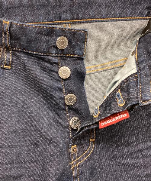 DSQUARED2（ディースクエアード）DSQUARED2 (ディースクエアード) DARK WASH COOL GUYデニムパンツ インディゴ サイズ:44の古着・服飾アイテム