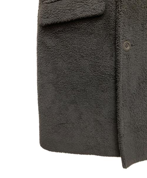 YSTRDY'S TMRRW（イエスタデイズトゥモロウ）YSTRDY'S TMRRW (イエスタデイズトゥモロウ) ボアコート ブラック サイズ:Lの古着・服飾アイテム