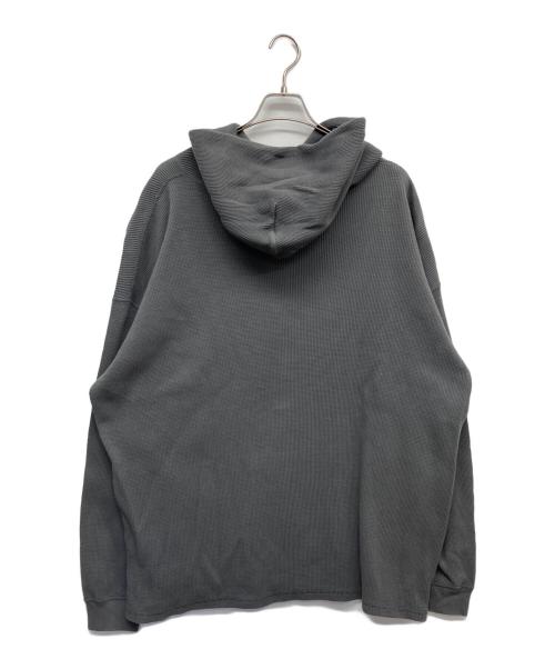 Graphpaper（グラフペーパー）Graphpaper (グラフペーパー) LECHOPPE (レショップ) 別注ワッフルフーディ グレー サイズ:Fの古着・服飾アイテム